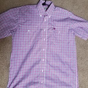 Men's cinch button up